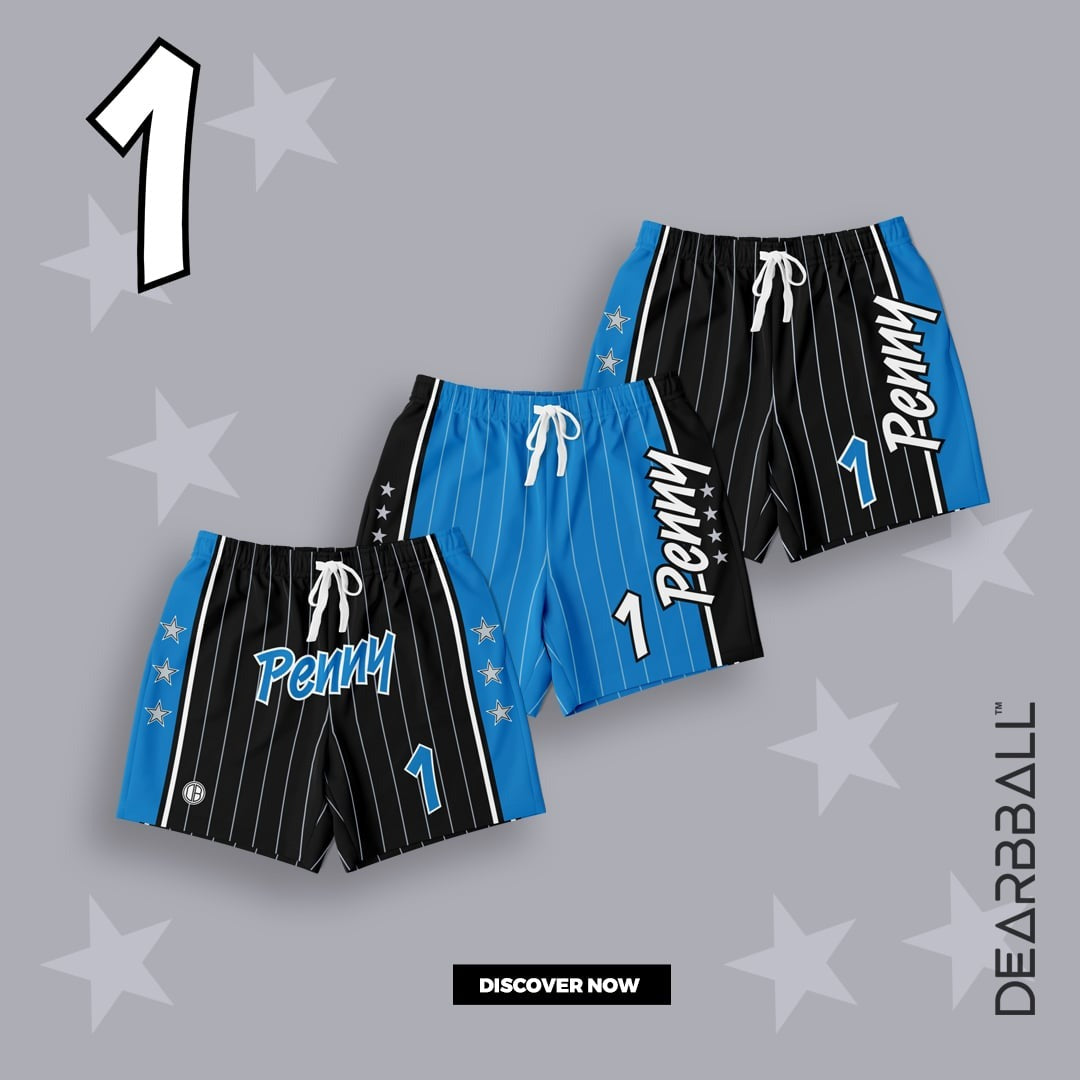 DearBBall Pack 3 Shorts - PENNY 1 Old School Edition