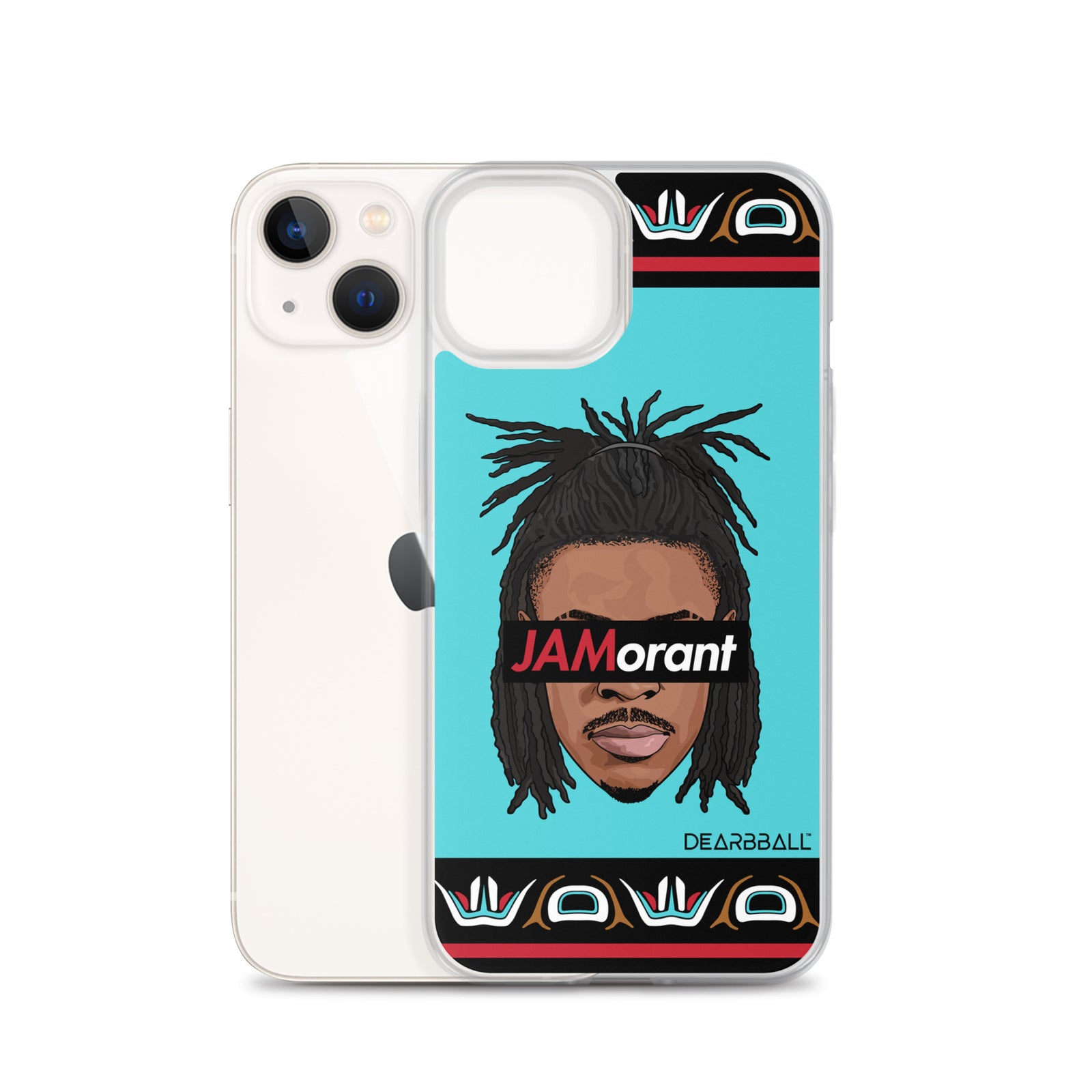 DearBBall Hülle iPhone - JAMorant Vancouver Edition