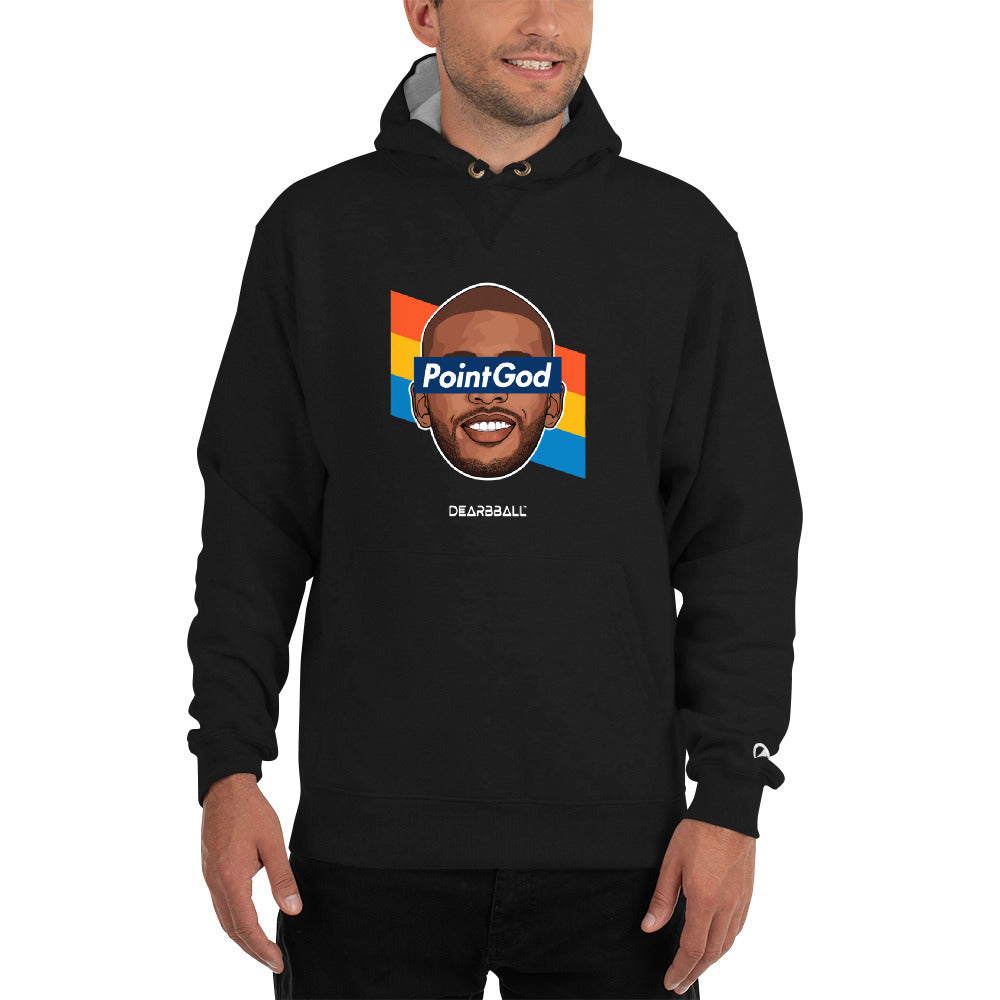 DearBBall × Champion Felpa con cappuccio - Point God Supremacy