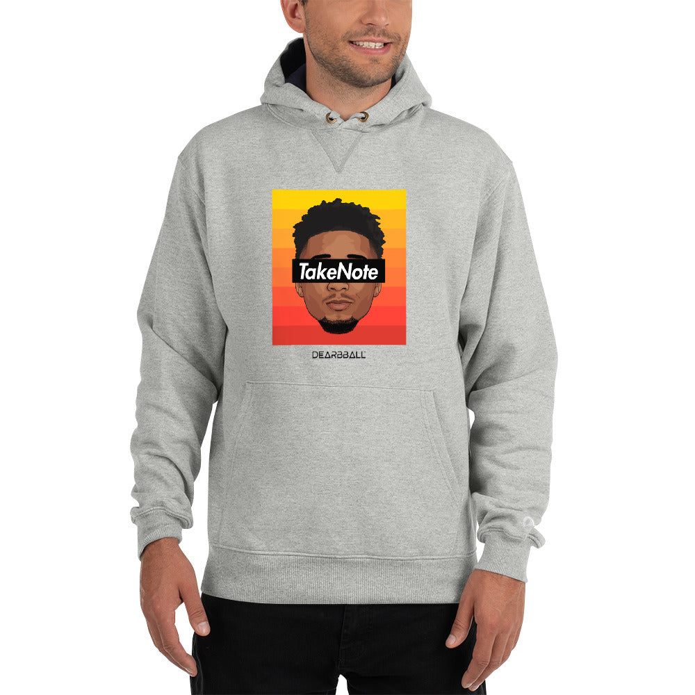 DearBBall × Champion Felpa con cappuccio - Take Note Gradient Edizione Limitata