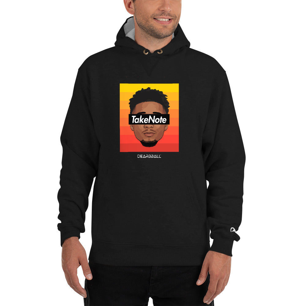 DearBBall × Champion Felpa con cappuccio - Take Note Gradient Edizione Limitata