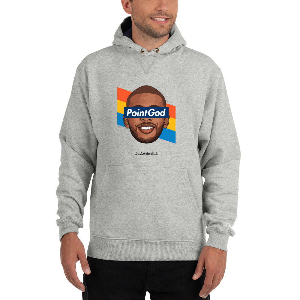 DearBBall × Champion Felpa con cappuccio - Point God Supremacy