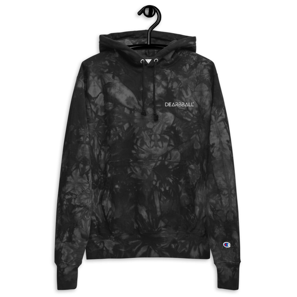 Sudadera con capucha tie-dye bordada DearBBall × Champion - Script DearBBall