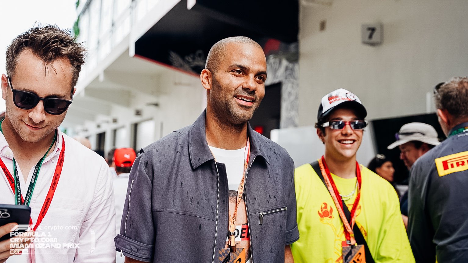 Tony Parker en mode LEADER au Grand Prix F1 de Miami !