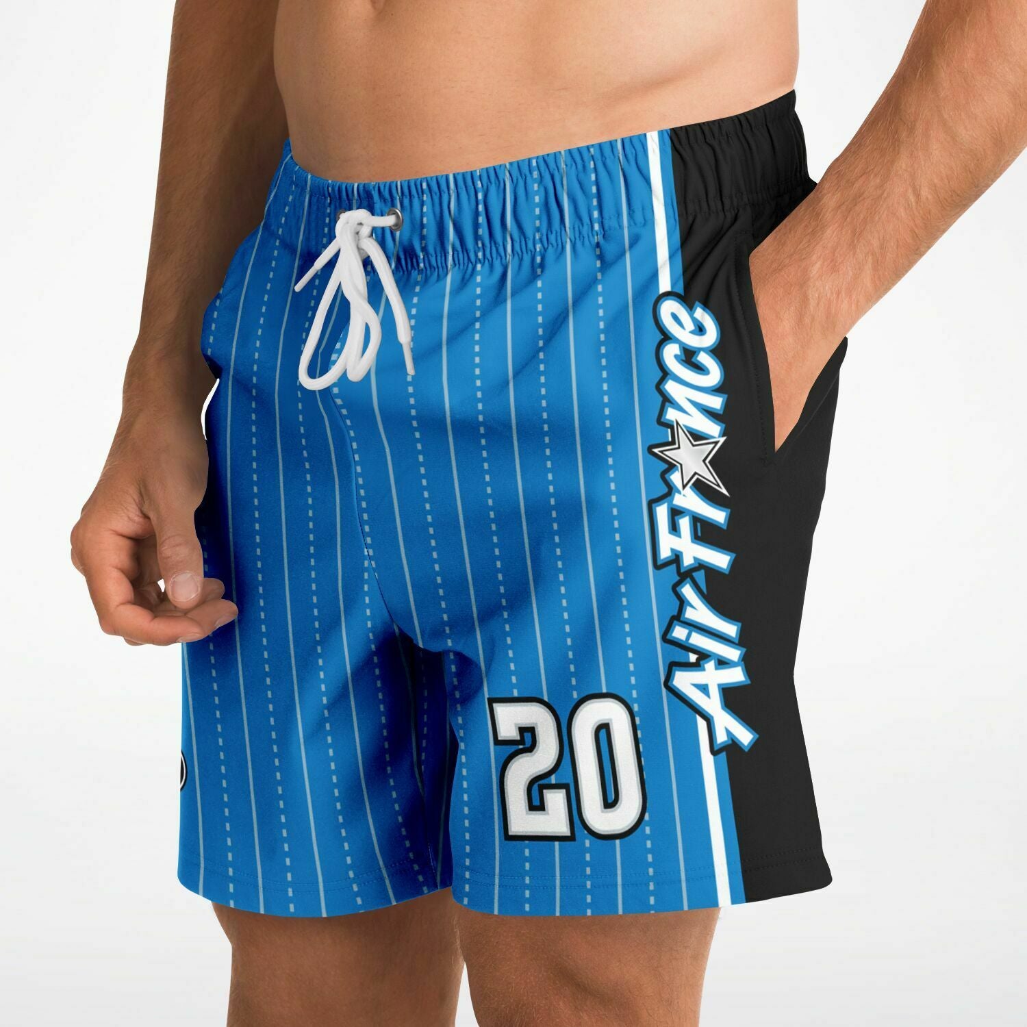 DearBBall Fashion Short - AirFrance 20 Orlando Throwback Edition