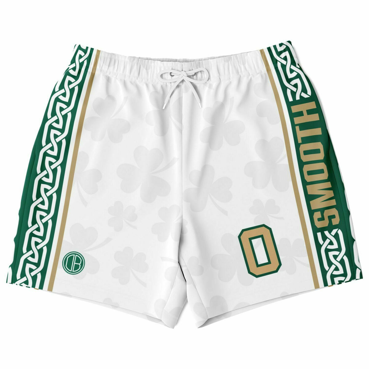 DearBBall Fashion Shorts - SMOOTH 0 Clovers White Premium Edition