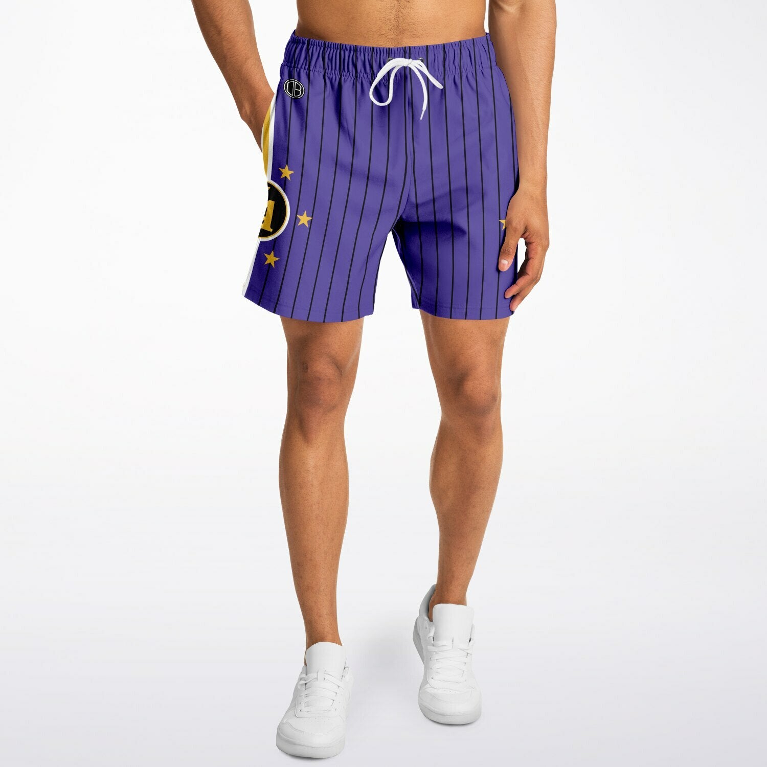 Pantalón Corto de Moda DearBBall - Edición L.A. GAMETIME Púrpura