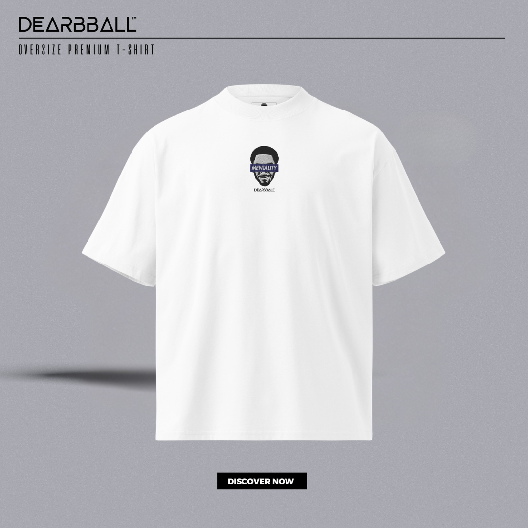 DearBBall T-Shirt Oversized Premium - Afro Mentality BRODERIE Edition