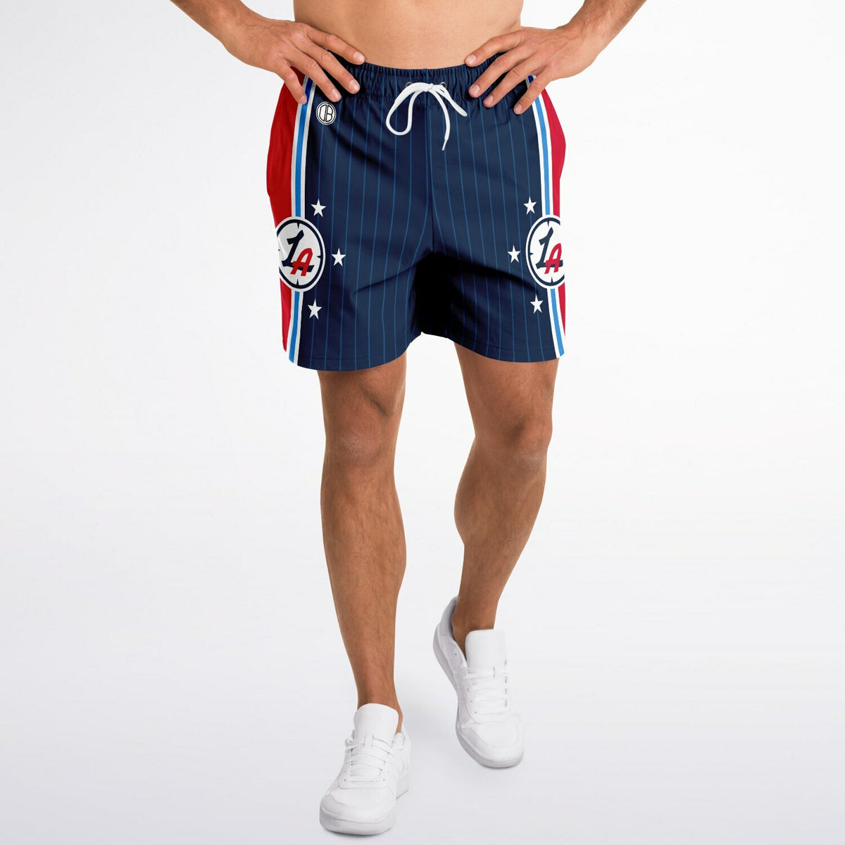 DearBBall 時尚短褲 - LA GAMETIME 藍色版