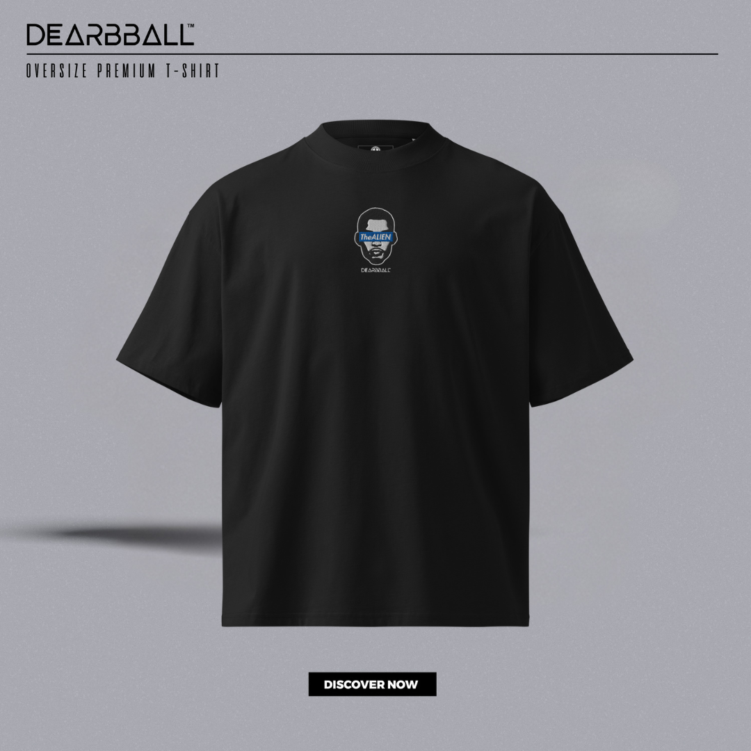 DearBBall T-Shirt Oversized Premium - TheALIEN BRODERIE Edition