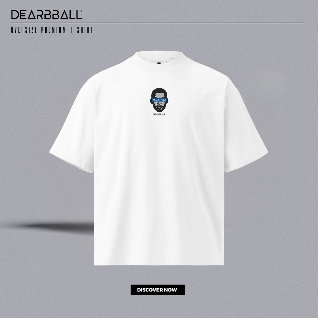 DearBBall T-Shirt Oversized Premium - TheALIEN BRODERIE Edition