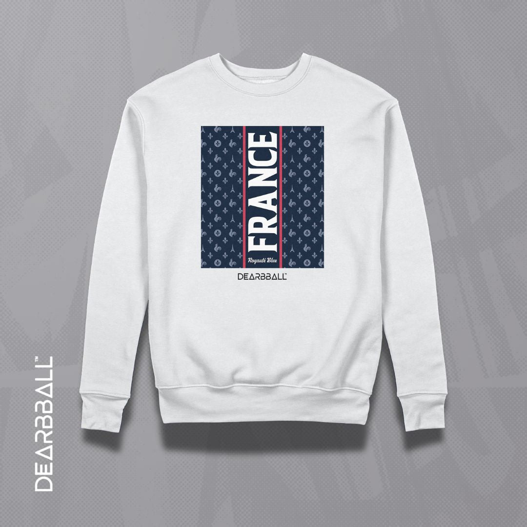 DearBBall Sweatshirt - FRANCE Royauté Blau Edition