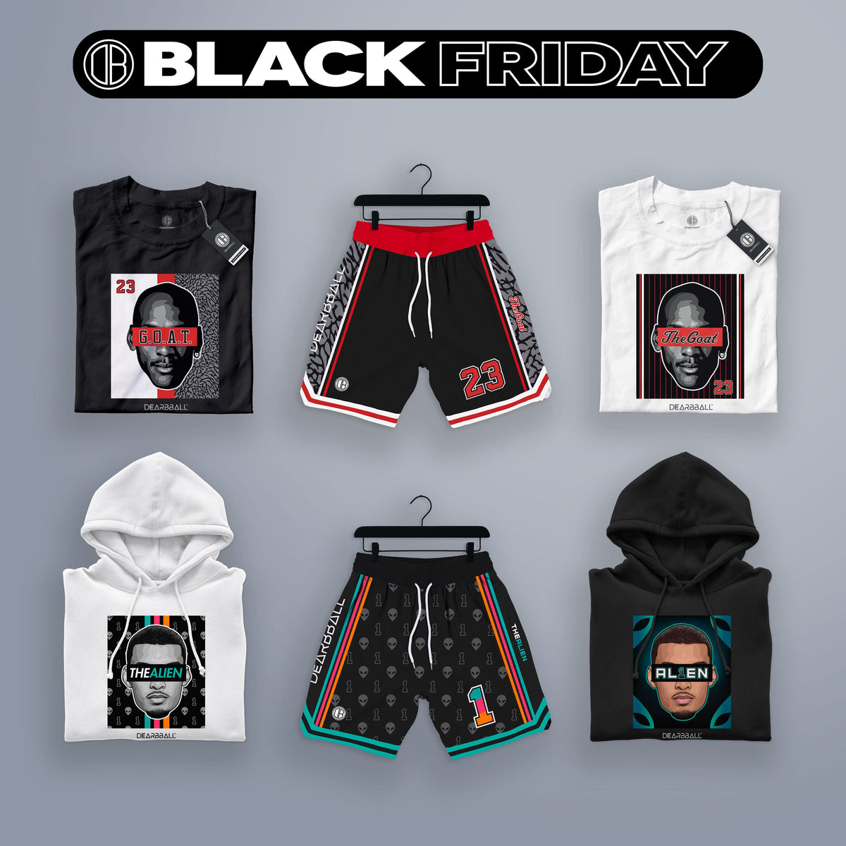 DearBBall 連帽衛衣 - AL1EN 版