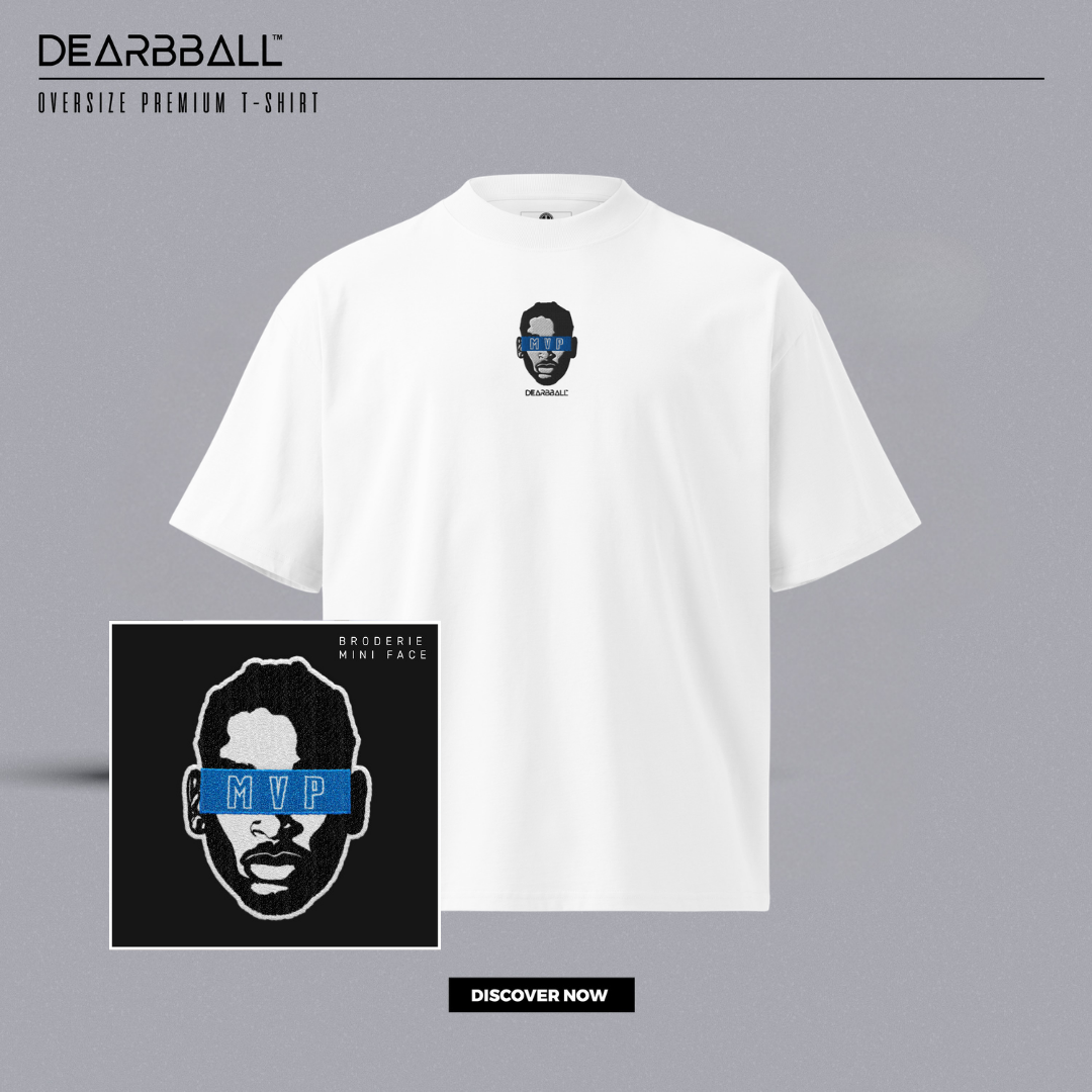 DearBBall T-Shirt Oversized Premium - Shai MVP BRODERIE Edition