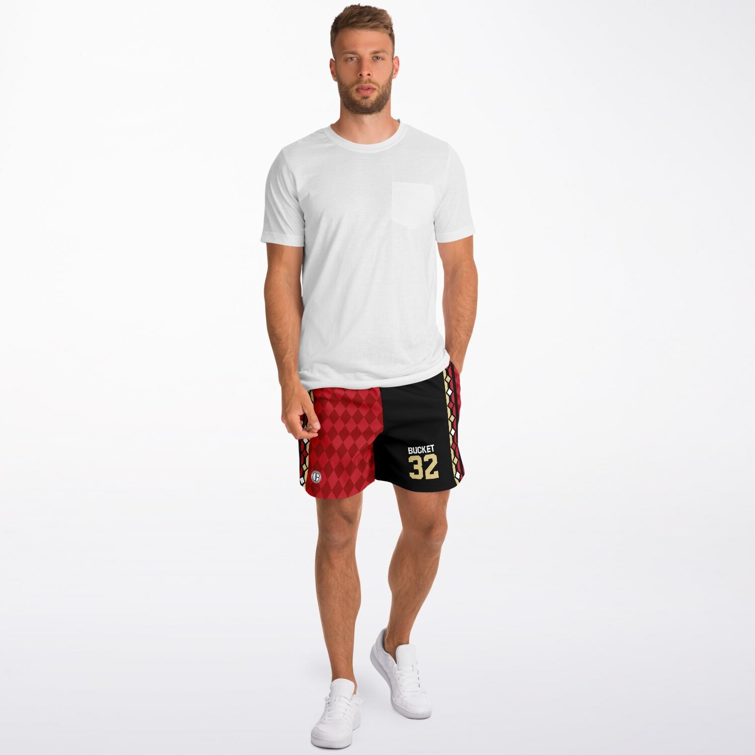 DearBBall Fashion Short - BUCKET 32 Principauté Bicolor Édition 👑