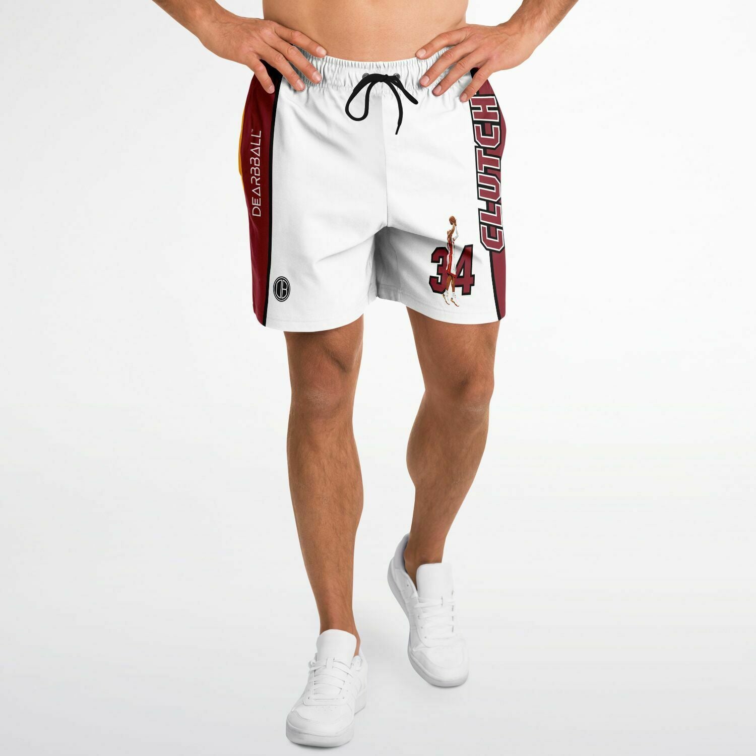 DearBBall Pantaloncini Fashion - CLUTCH Shoot Legendary Miami Edizione Bianca