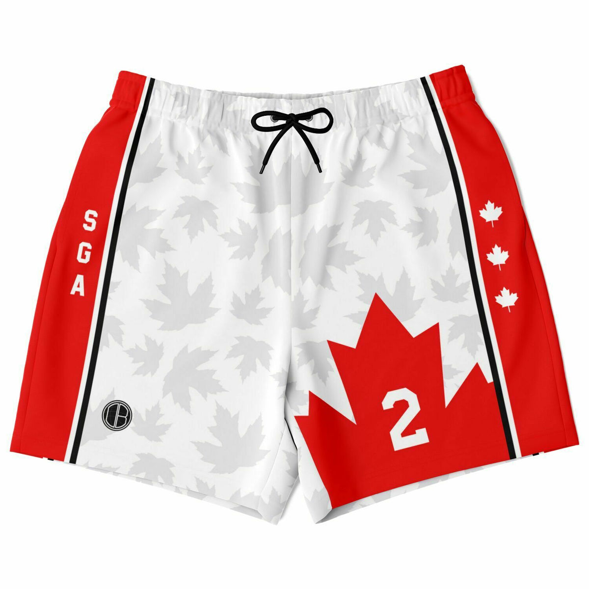 DearBBall Fashion Shorts - SGA 2 Canada Maple White Edition