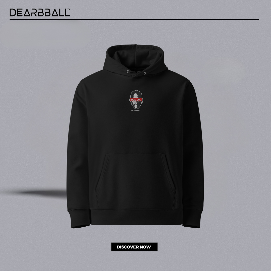 DearBBall Hoodie Premium - TheGOAT BRODERIE Edition