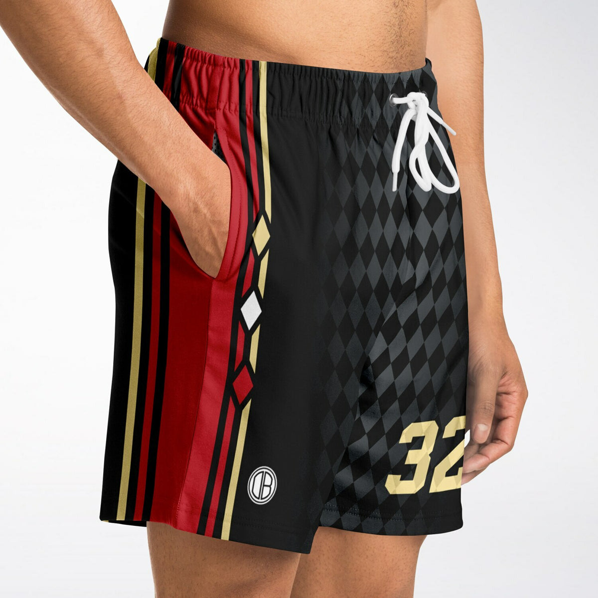 DearBBall Fashion Short - BUCKET 32 Principauté Black Edition