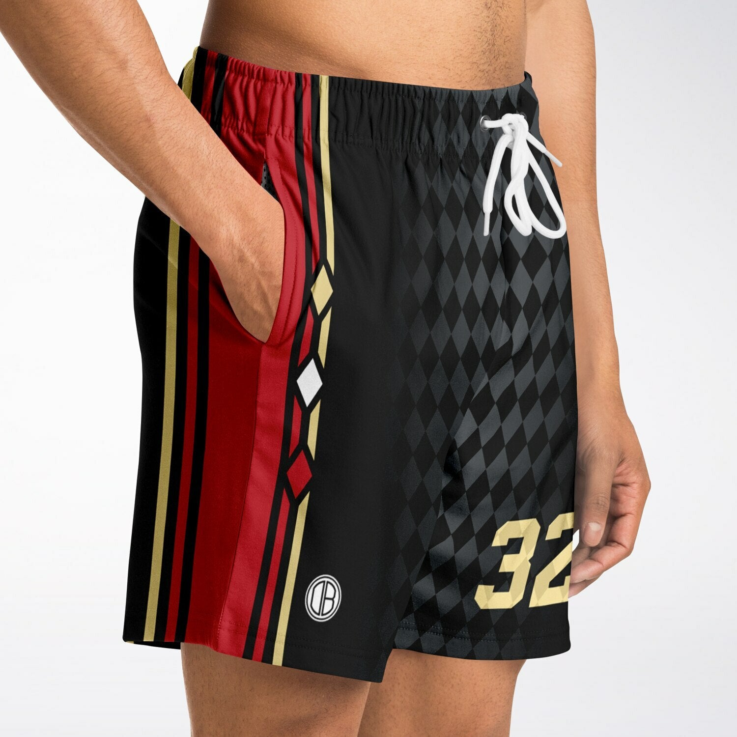 DearBBall Fashion Shorts - BUCKET 32 Principality Black Edition