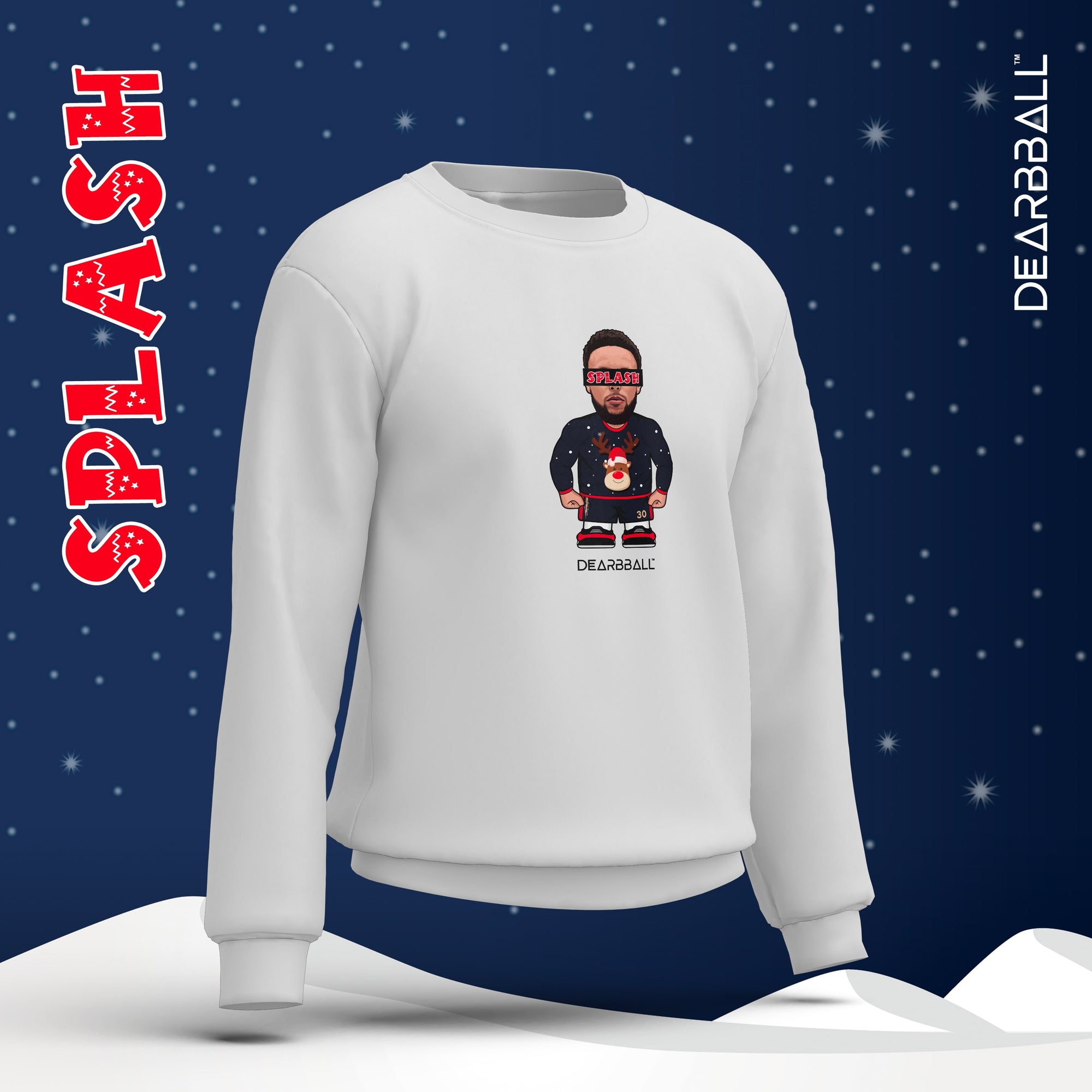 DearBBall Sweatshirt - The Santa SPLASH