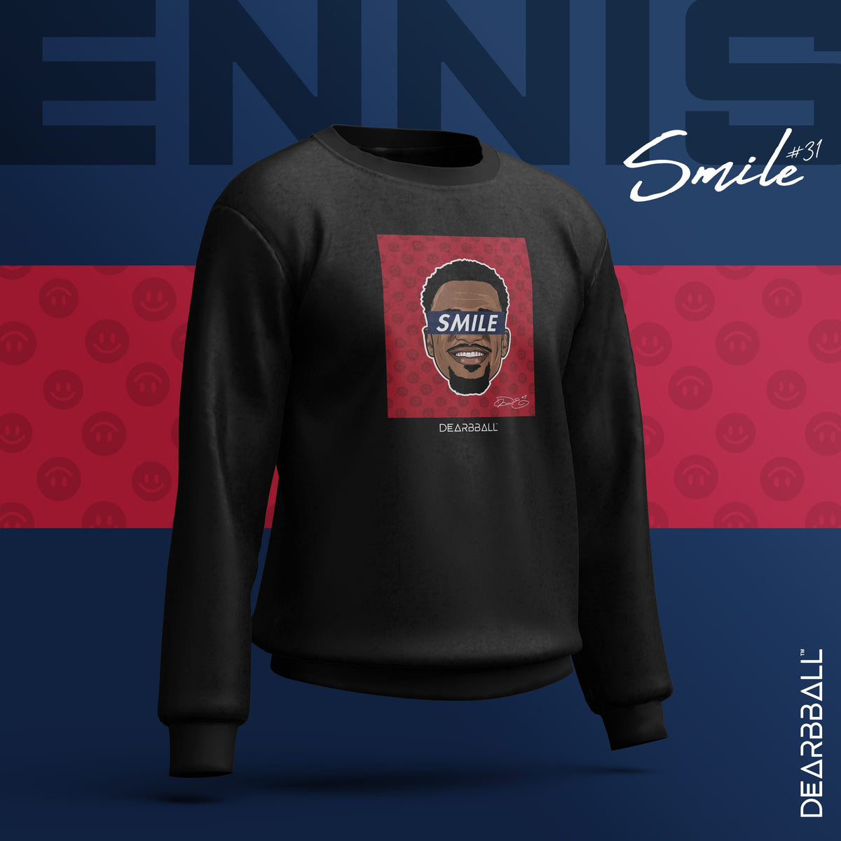 DearBBall Genser - ENNIS SMIL Mønster Edition