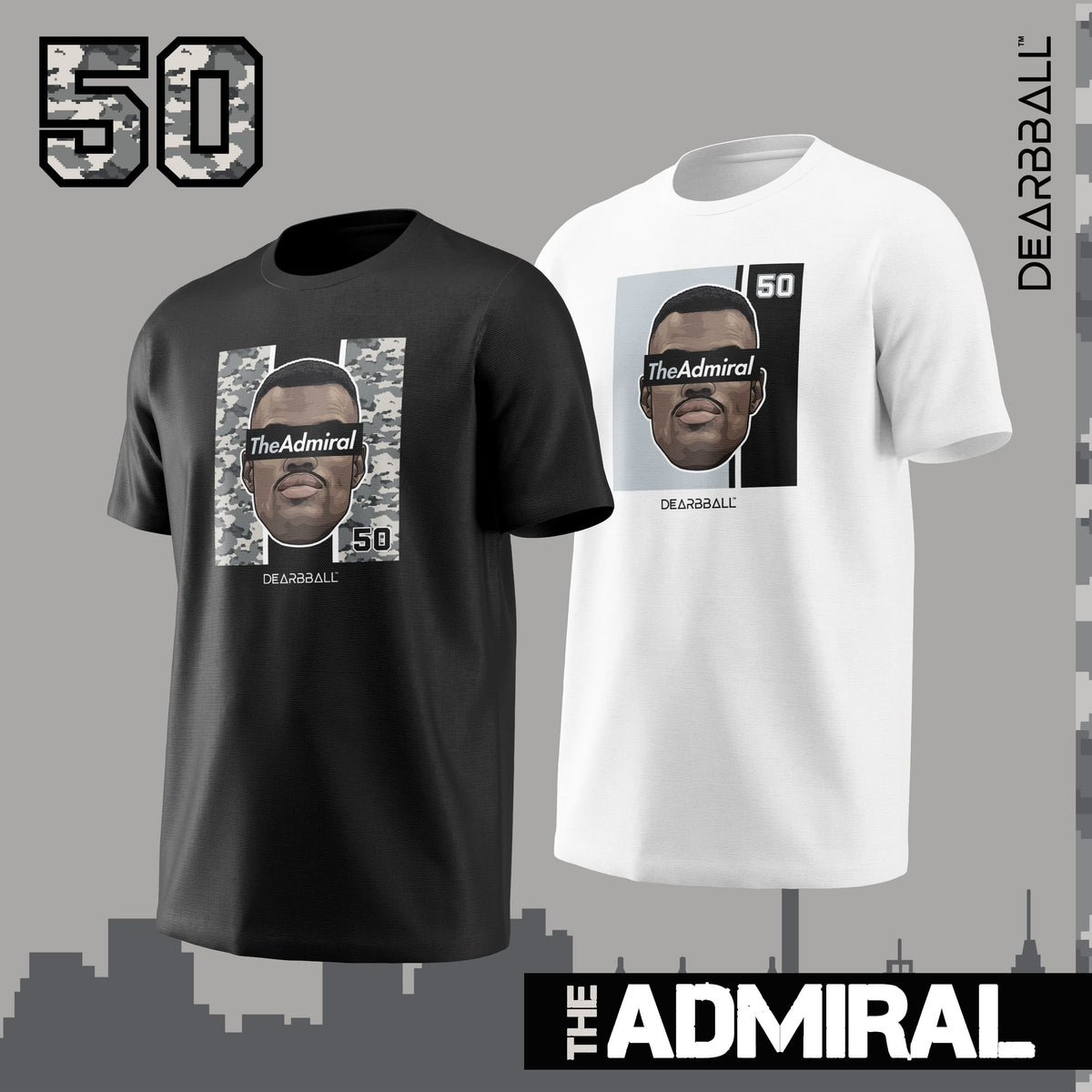 DearBBall T卹 - 海軍上將50週年紀念版