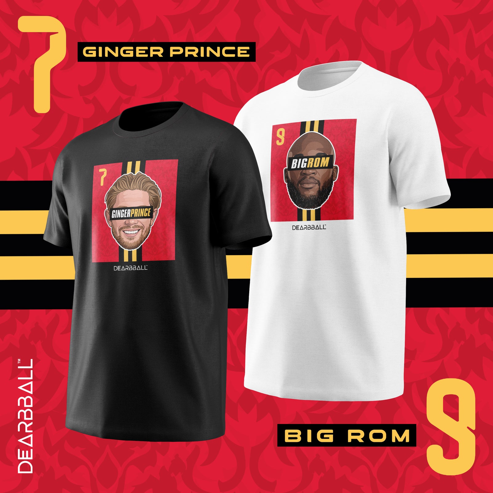 Camiseta DearBBall - Edição BIG ROM Bélgica CDM