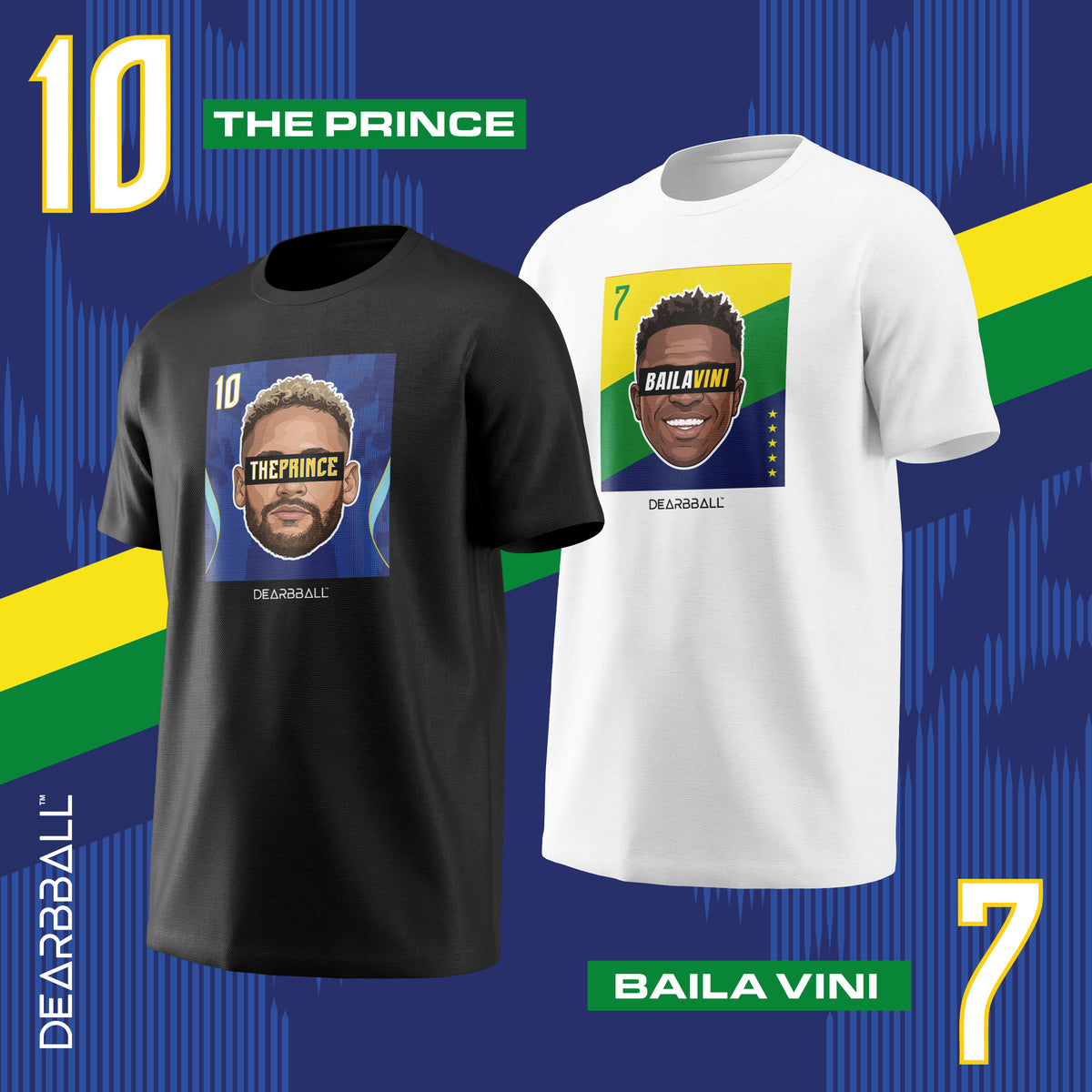 T-Shirt DearBBall - ThePRINCE Brazil CDM Edition