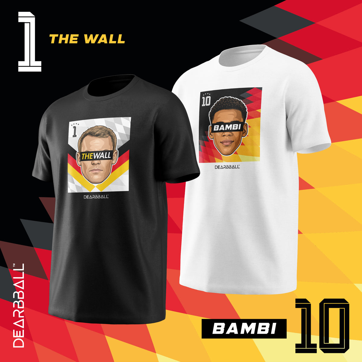 T-Shirt DearBBall - TheWALL Germany CDM Edition