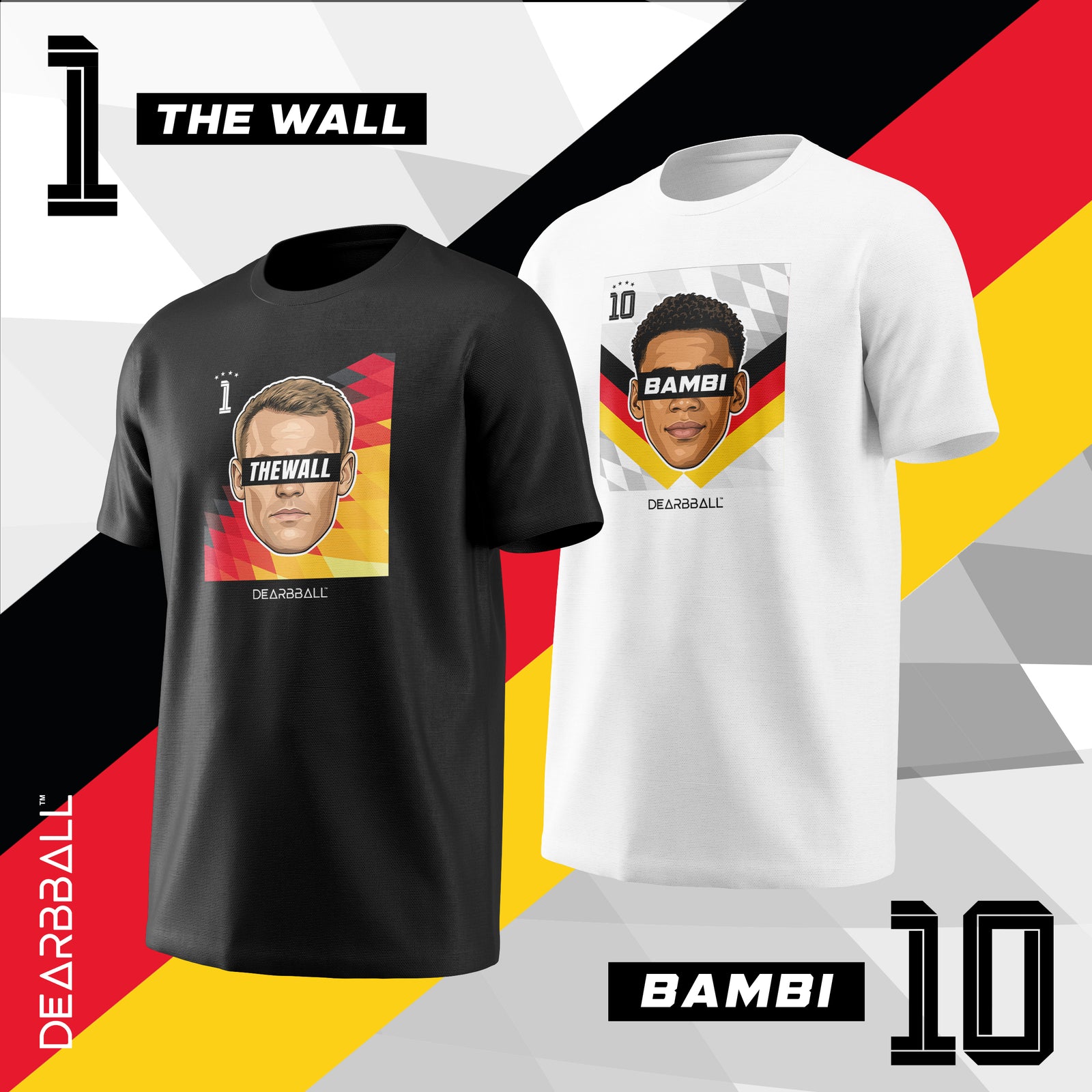 DearBBall T-Shirt - TheWALL Germany CDM Edition