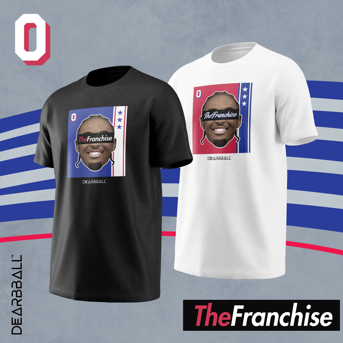 DearBBall T-Shirt - TheFRANCHISE Blue Edition