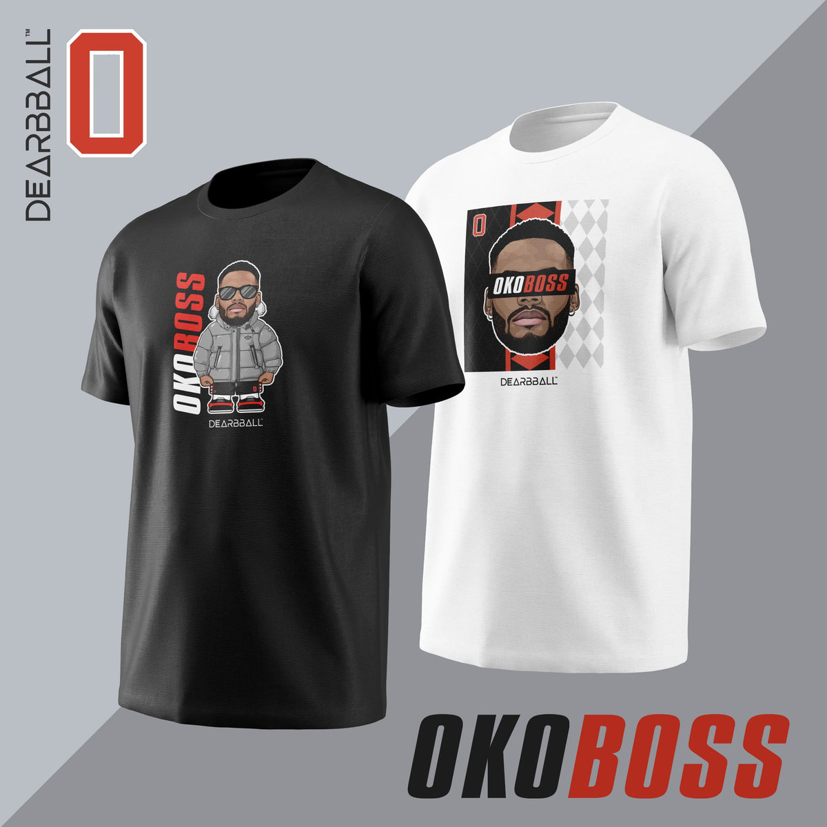 DearBBall T-Shirt - Mini OKOBOSS Script Edition