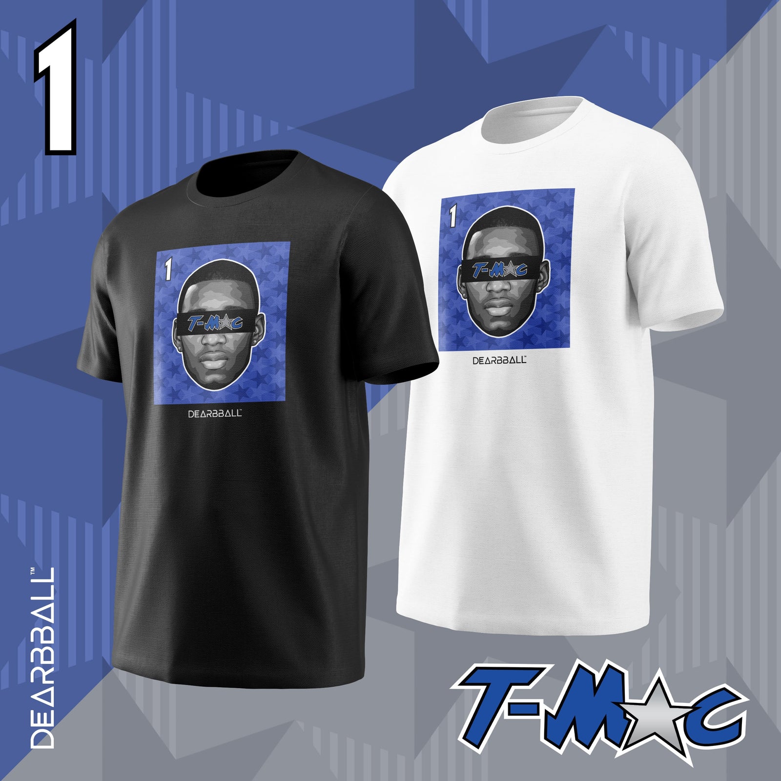 DearBBall Ensemble Kortermet T-skjorte - T-MAC Magic-utgave