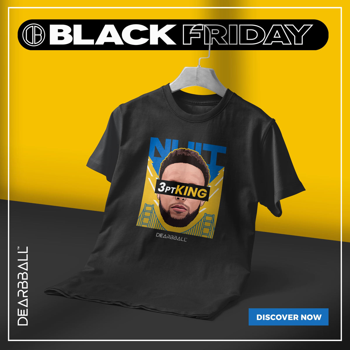 DearBBall T-Shirt - 3PT KING NUIT Edition 💤