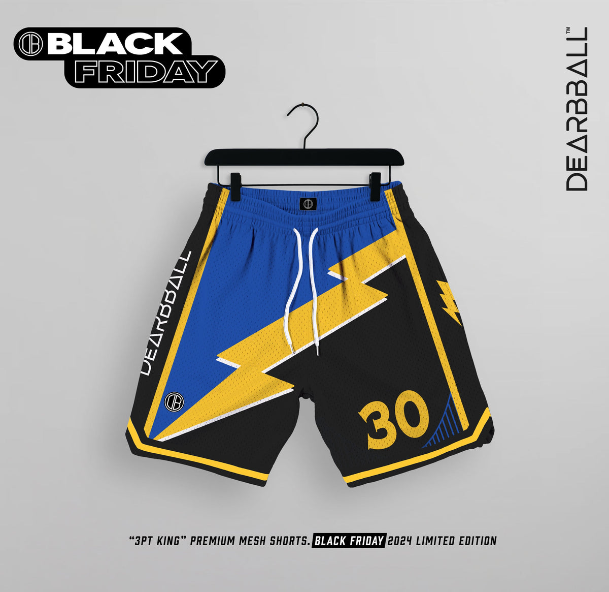 Calções DBB MESH PREMIUM - Edição 3PT KING NUIT LIMITADA