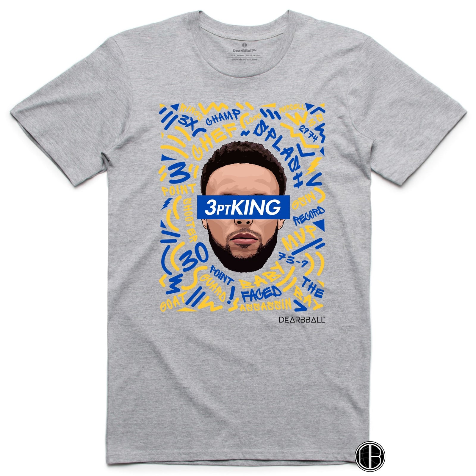DearBBall T-Shirt - Edizione 3pt KING Words Matter