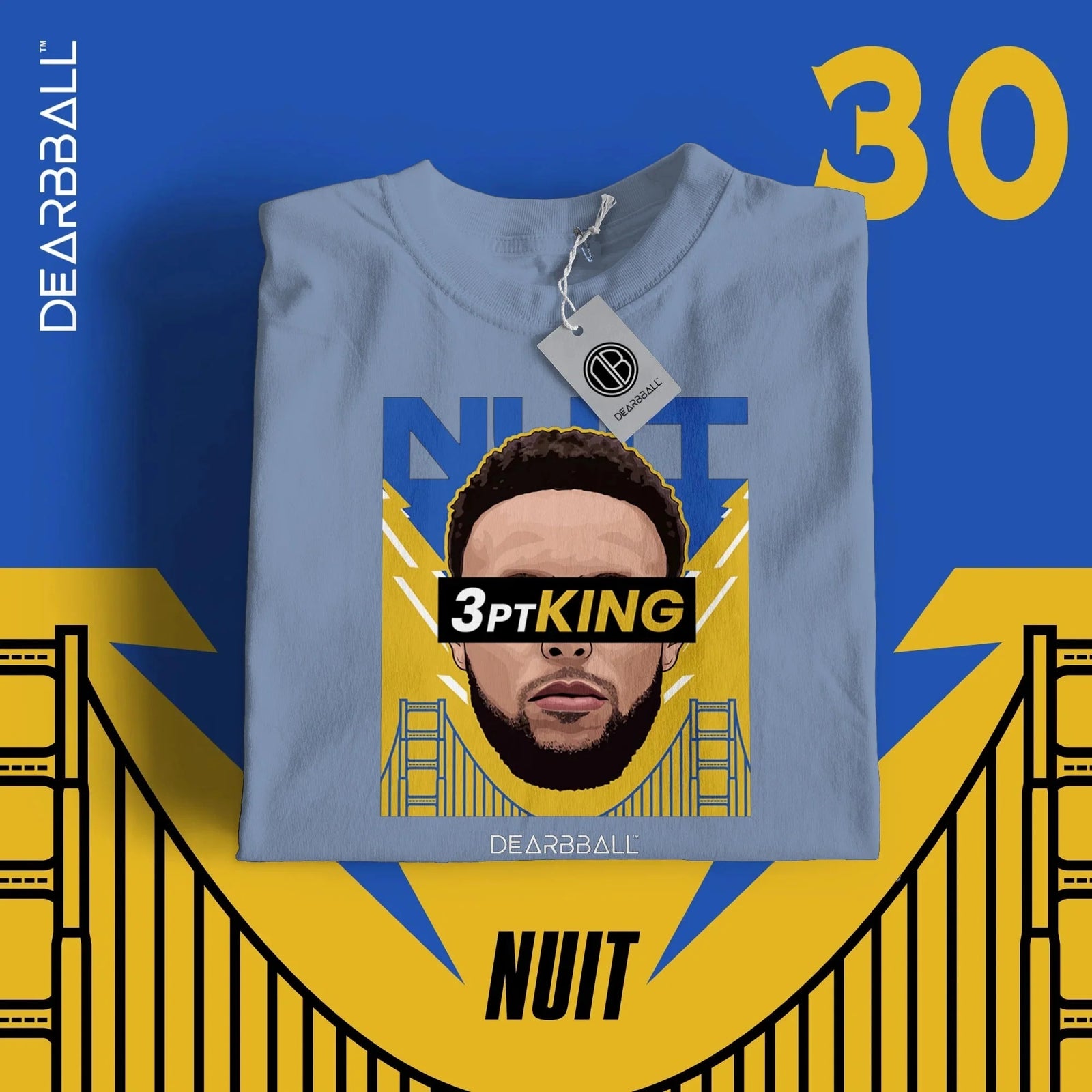 3PT KING NUIT Edition 💤 - Dark Heather Blue