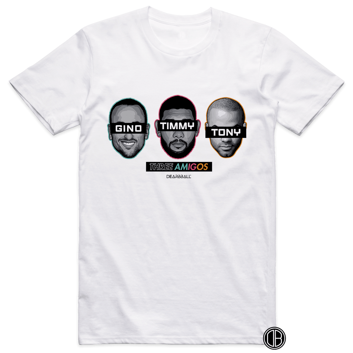 DearBBall T-Shirt - THREE AMIGOS Fiesta Edition