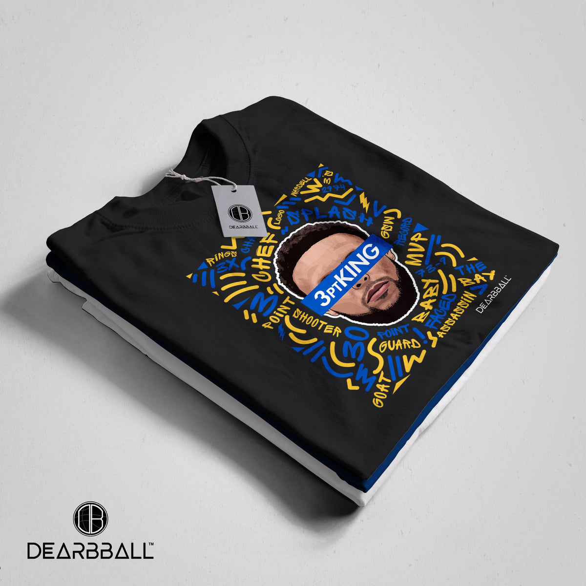 DearBBall T-Shirt - 3pt KING Words Matter Edition