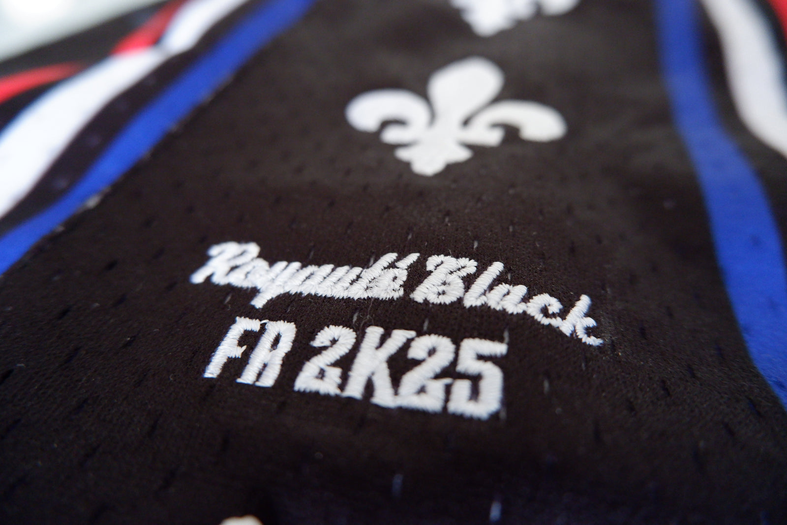Calção MESH PREMIUM DBB - Edição LIMITADA FRANCE ROYAUTÉ BLACK