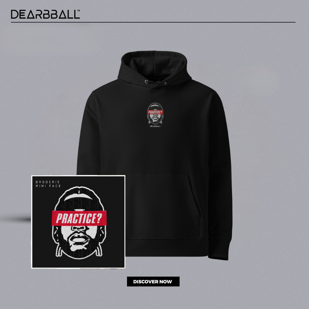🔒 DearBBall Hoodie Premium - Practice? BRODERIE Edition