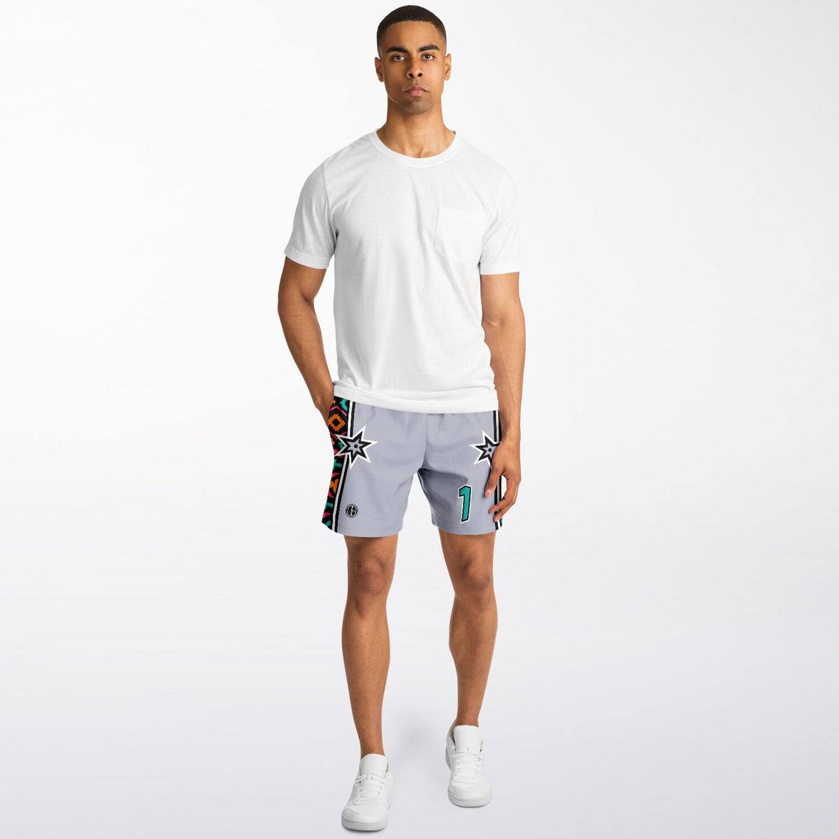 DearBBall Fashion Short - San Antonio Grey Edition Limitée