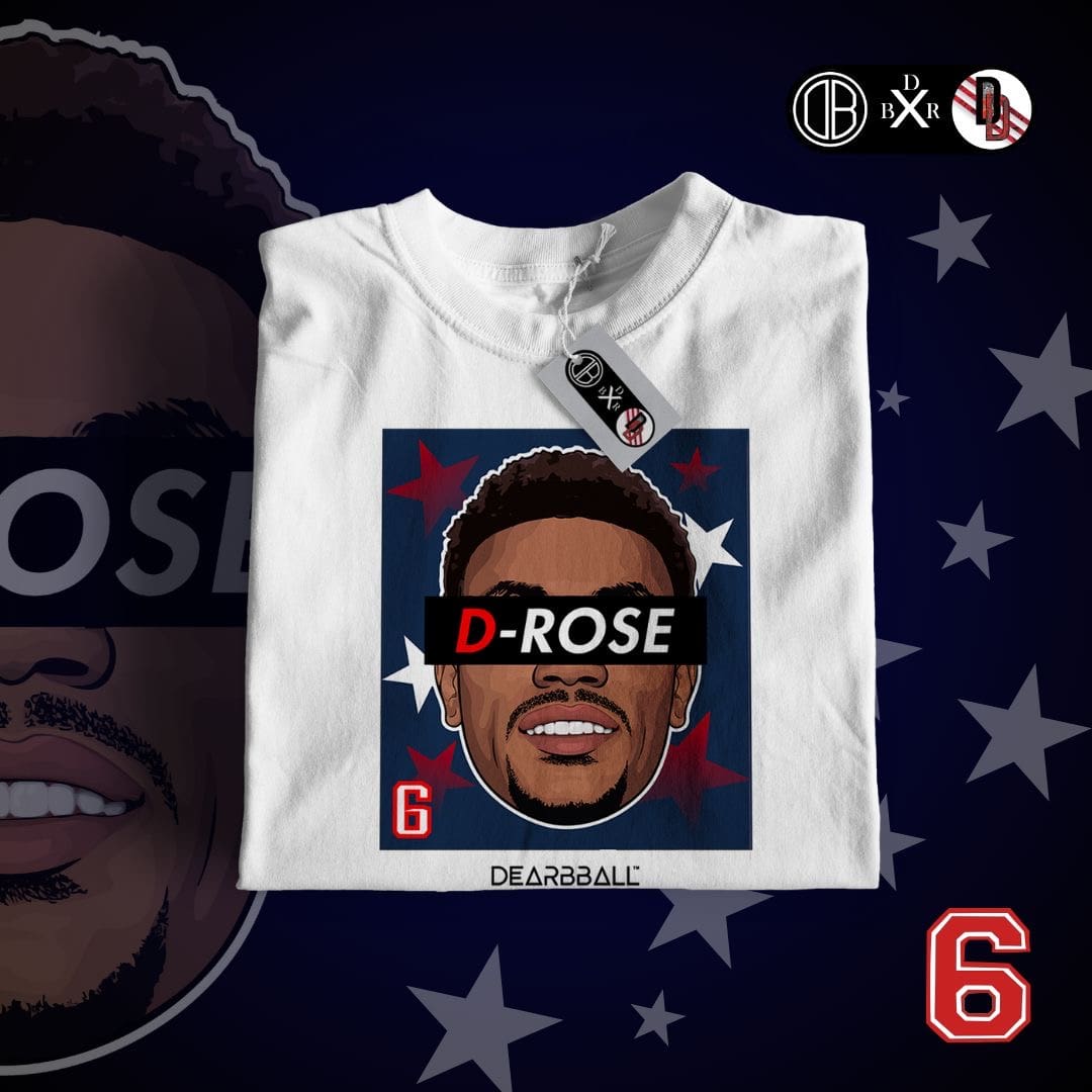 DearBBall T-Shirt - D-ROSE USA Stars Edition