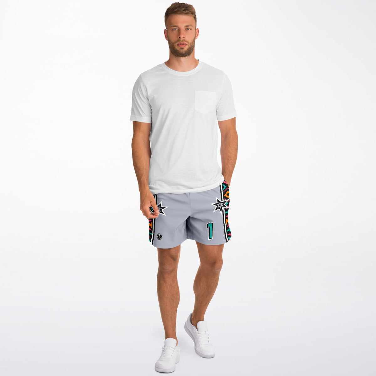 DearBBall Fashion Short - San Antonio Grey Edition Limitée