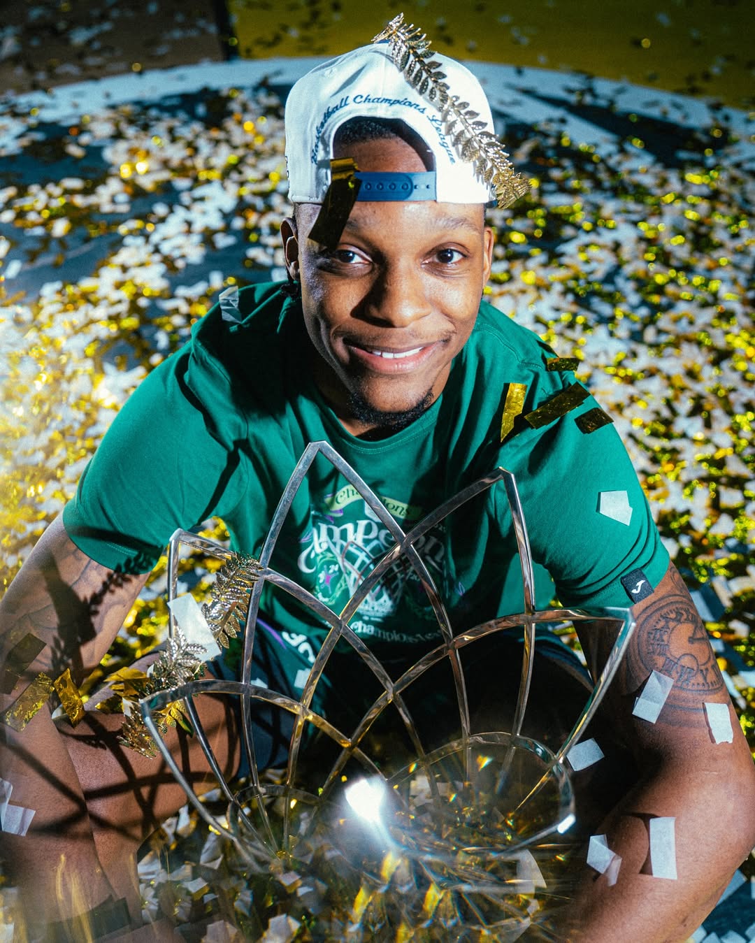 DearBBall Casquette Champions - Basketball Champions League Edition Limitée