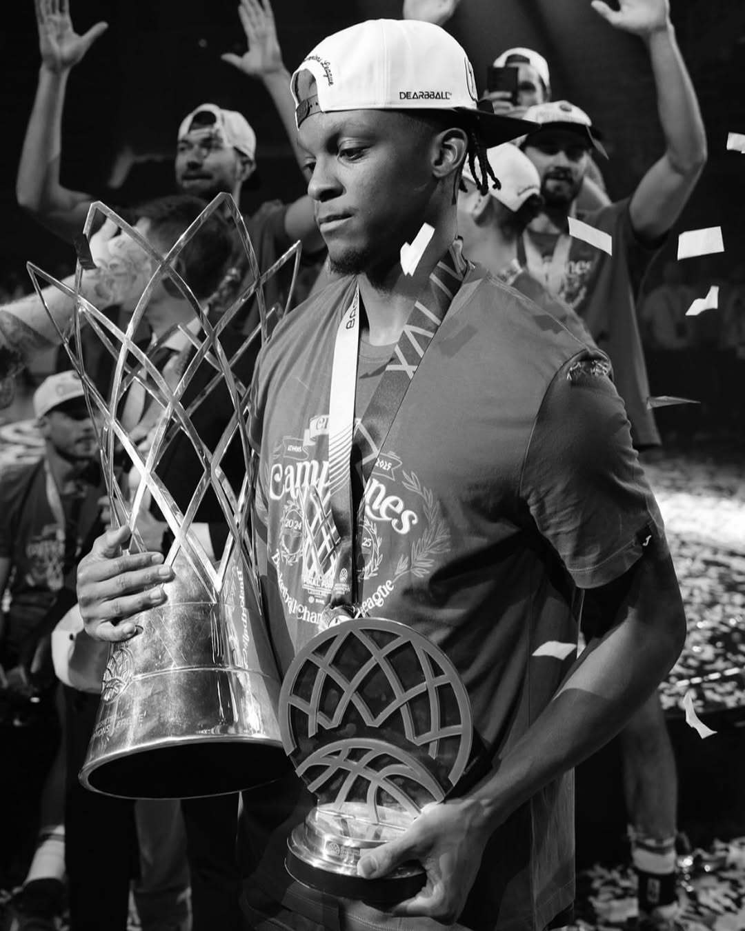 DearBBall Casquette Champions - Basketball Champions League Edition Limitée