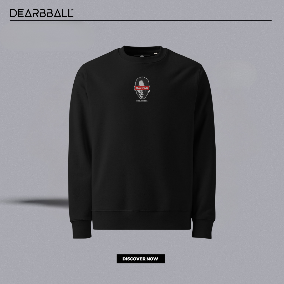 DearBBall Sweat Premium - TheGOAT BRODERIE Edition