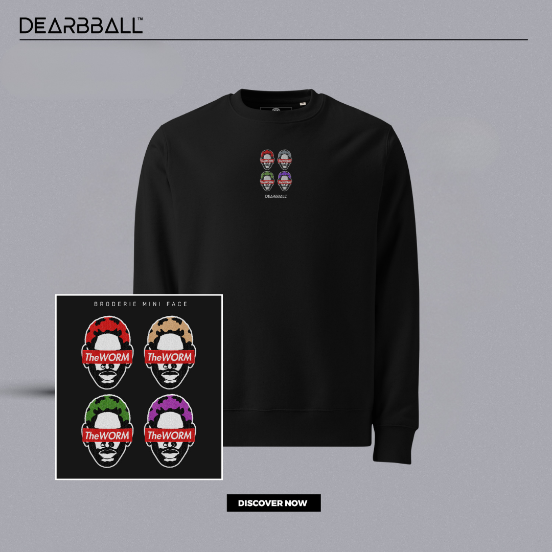 DearBBall Sweat Premium - TheWorm 4 HairStyles BRODERIE Edition
