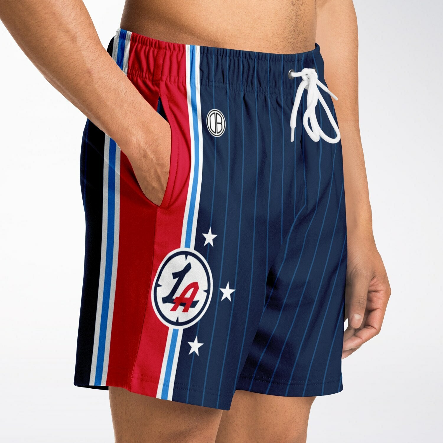 Short Fashion DearBBall - L.A. Edição GAMETIME Azul